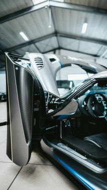 Kyiv, Ukrayna - 15.11.2022: koenigsegg agera prototipi