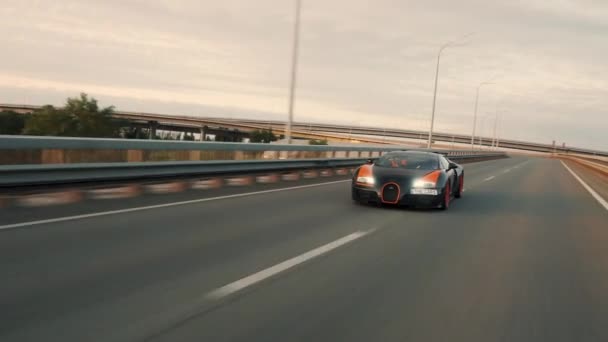 Bugatti Veyron Grand Sport Vitesse Wrc Edition 1Of8 — Wideo stockowe