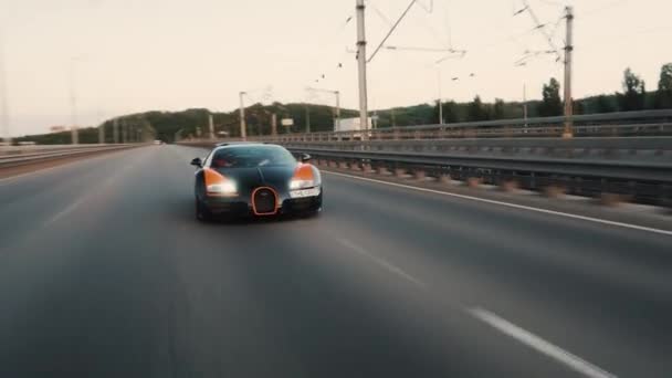Bugatti Veyron Grand Sport Vitesse Wrc Edição 1Of8 — Vídeo de Stock
