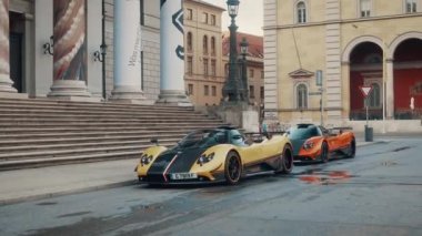 Kyiv, Ukraine - 28.11.2022: Pagani Zonda Cinque