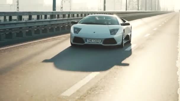 Kyiv Ukraine 2023 Lamborghini Murcilago — ストック動画