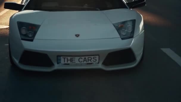 Kyiv Ukraine 2023 Lamborghini Murcilago — Video Stock