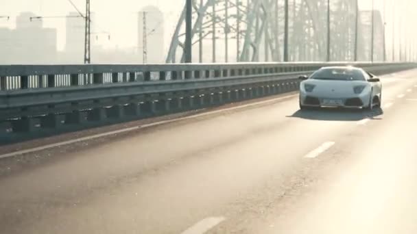 Kyiv Ukraine 2023 Lamborghini Murcilago — 비디오