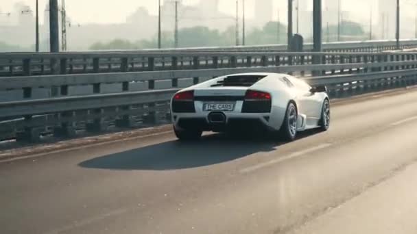 Kyiv Ukraina 2023 Lamborghini Murcilago — Stok Video