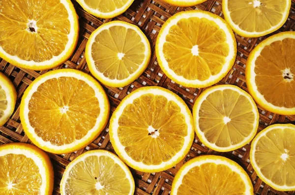 Сбор Цитрусовых Пищевых Фруктов Фон Апельсины Лимоны Лаймы Грейпфрутовый Фон — стоковое фото