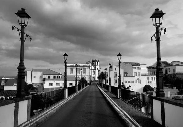 Вид Місто Лісбон Португальська — стокове фото