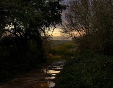 Gizli yol, Coruche, Santarem, Portekiz