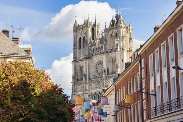 View Famous Amiens Cathedral Amiens Hauts France France — Stock Photo, Image