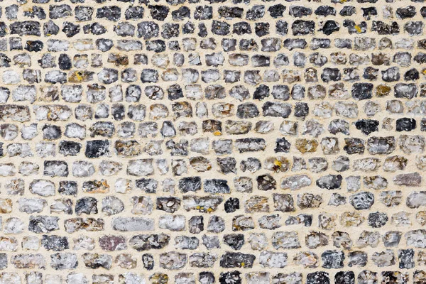 Background Texture Typical Flintstone Masonry Normandy France — Stock Photo, Image
