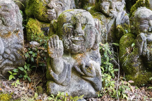 嵐山の愛宕念仏寺の仏像の様子 — ストック写真