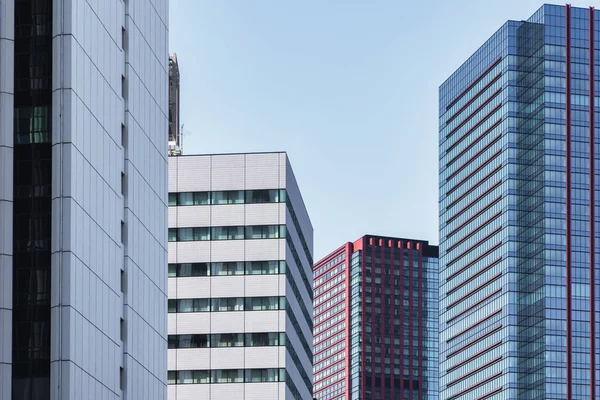 Hochhäuser Mit Blauem Himmel Tokio Japan — Stockfoto