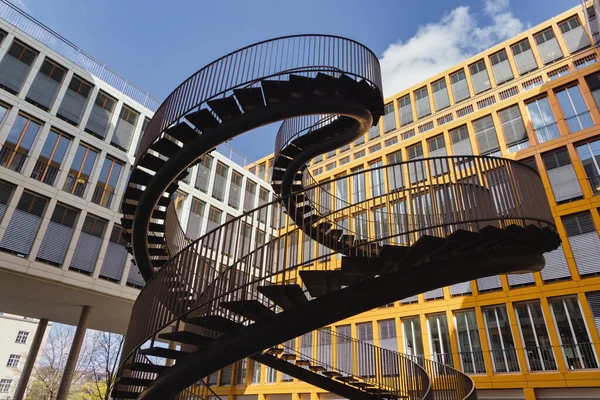 Munich Allemagne Avril Oeuvre Appelée Escalier Infini Dans Une Cour — Photo