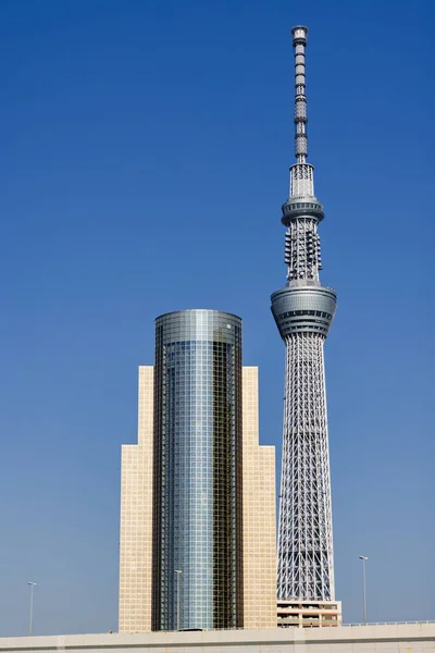 Tokyo Jepang April 2023 Sumida Tokyo Untuk Melihat Adalah Kantor — Stok Foto