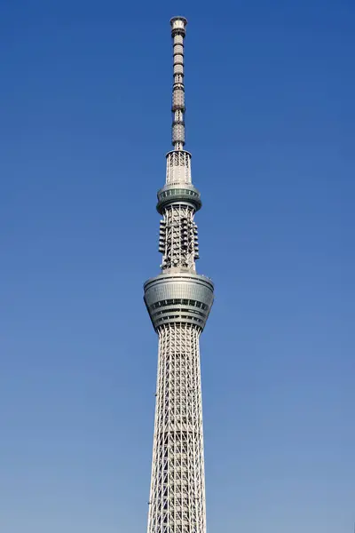 Τόκιο Ιαπωνία Απριλίου 2023 Άποψη Του Τόκιο Skytree Καθαρό Μπλε — Φωτογραφία Αρχείου