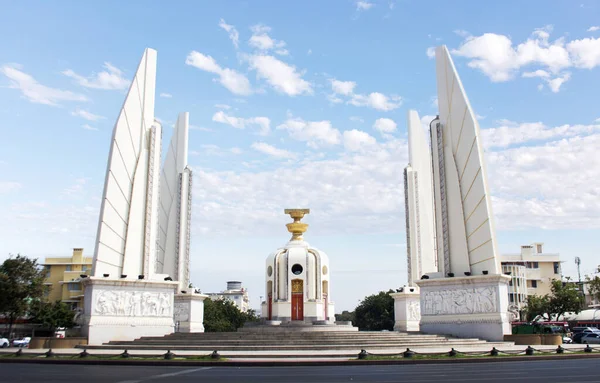 Ledna 2023 Bangkok Thajsko Budování Symbolů Ústavy Památníku Znázorňuje Suverenitu — Stock fotografie