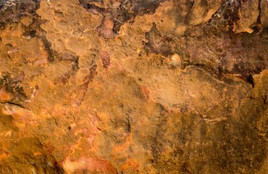 Soyut arkaplan için toprağın altındaki eski taş dokusu 