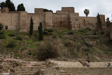 İspanya 'daki Malaga şehrinin tarihi anıtları
