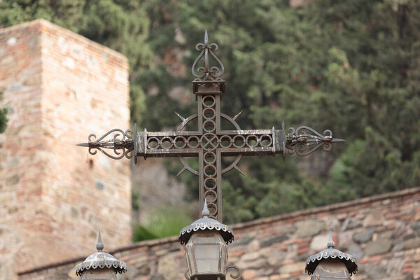 исторические памятники города Малага в Испании