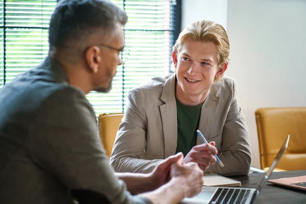 Recursos Humanos Específicamente Proceso Contratación Gerente Realización Entrevista Trabajo Con — Foto de Stock