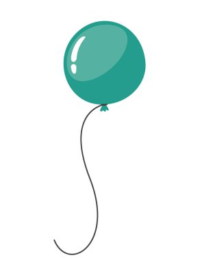 Çizgi film tarzında yuvarlak balon. Güzel tatil öğesi.