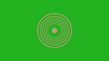 Titreşimli yeşil ekran hareket grafikleri