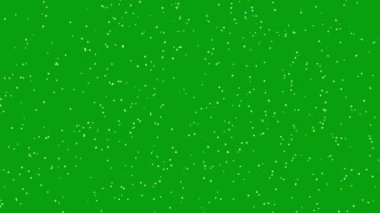 Toz parçacıkları yeşil ekran hareketi grafikleri