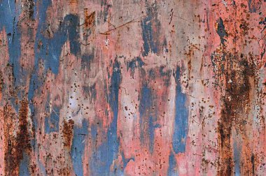 Basit grunge metal arkaplan veya çizik ve çatlaklarla doku