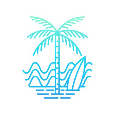 Ocean and beach panorama landscape