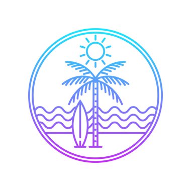 Okyanus ve sahil manzarası.