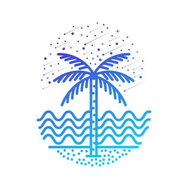 Ocean and beach panorama landscape