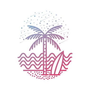 Ocean and beach panorama landscape