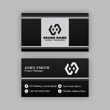 Kartvizit tasarım şablonu