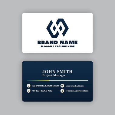 Kartvizit tasarım şablonu