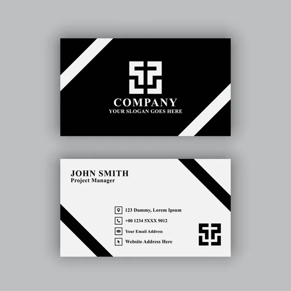 stock vector Simple, modern and elegant business card design template. 