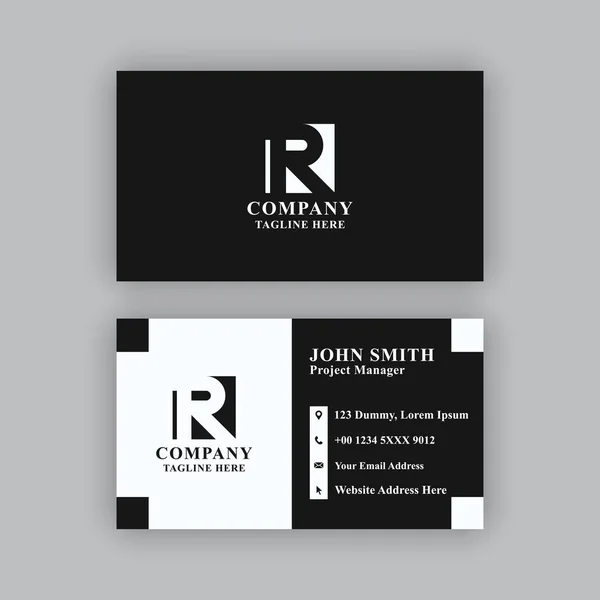 stock vector Simple, modern and elegant business card design template. 