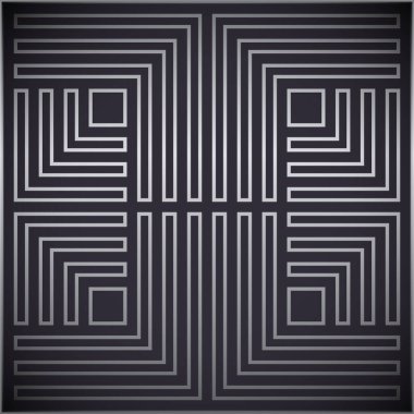 Metalik soyut arka plan. EPS 10, Düzenlenebilir, Vektör İllüstrasyonu.