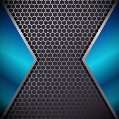 Metalik soyut arka plan. EPS 10, Düzenlenebilir, Vektör İllüstrasyonu.