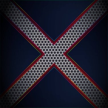 Metalik soyut arka plan. EPS 10, Düzenlenebilir, Vektör İllüstrasyonu.