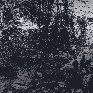 Gümüş ve siyah renkli Grunge desen arkaplanı