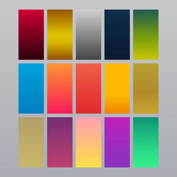 Eenvoudige Kleurrijke Moderne Abstracte Banner Template Collectie — Stockvector