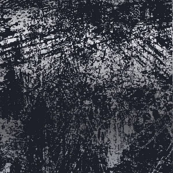 Grunge Textuur Achtergrond Met Zilver Zwarte Kleur — Stockvector