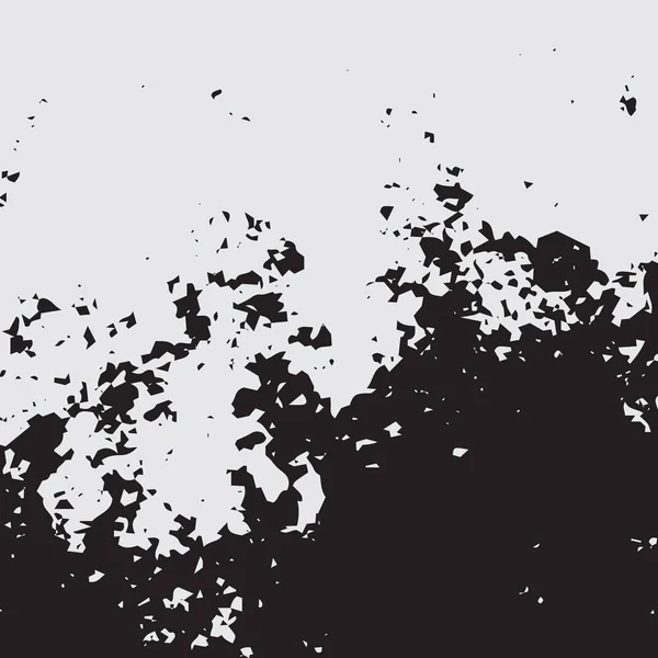 黑白相间的谷物质感背景 — 图库矢量图片