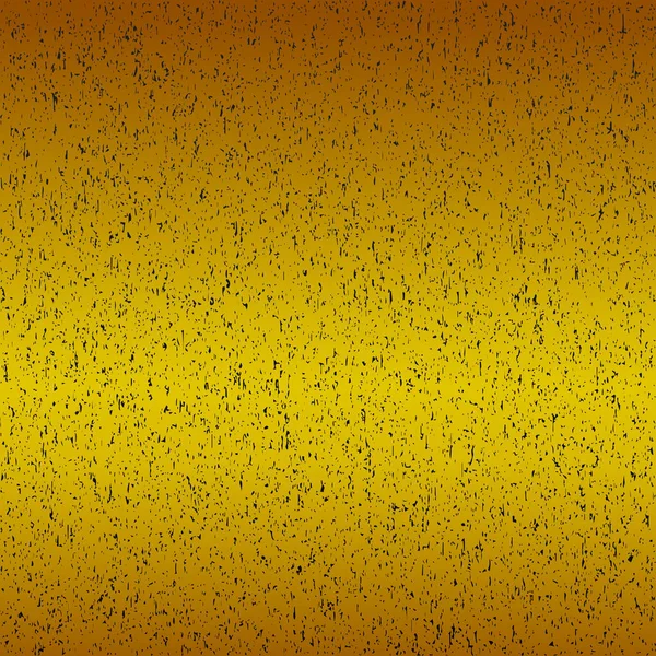 Texture Grain Fond Abstrait Avec Fond Doré — Image vectorielle