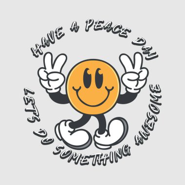 Huzurlu bir günü olan çizgi film karakteri, harika bir cümle kuralım..