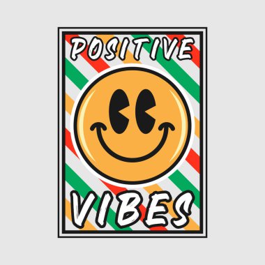 Olumlu hislerle gülen surat emojisi. 