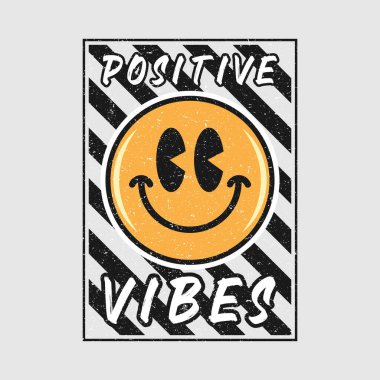 Olumlu hislerle gülen surat emojisi. 