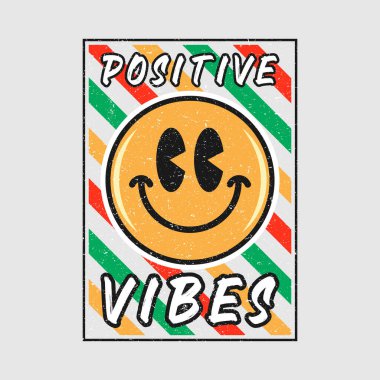 Olumlu hislerle gülen surat emojisi. 