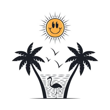 Kumsalda mutlu bir yaz