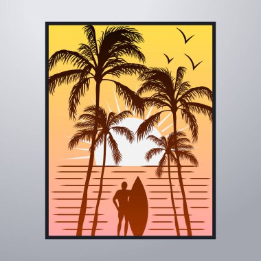 Sahildeki Poster Sanatında Yaz Saati