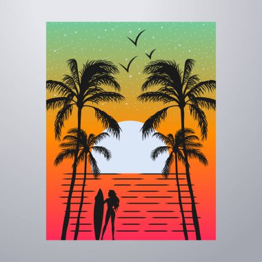 Sahildeki Poster Sanatında Yaz Saati